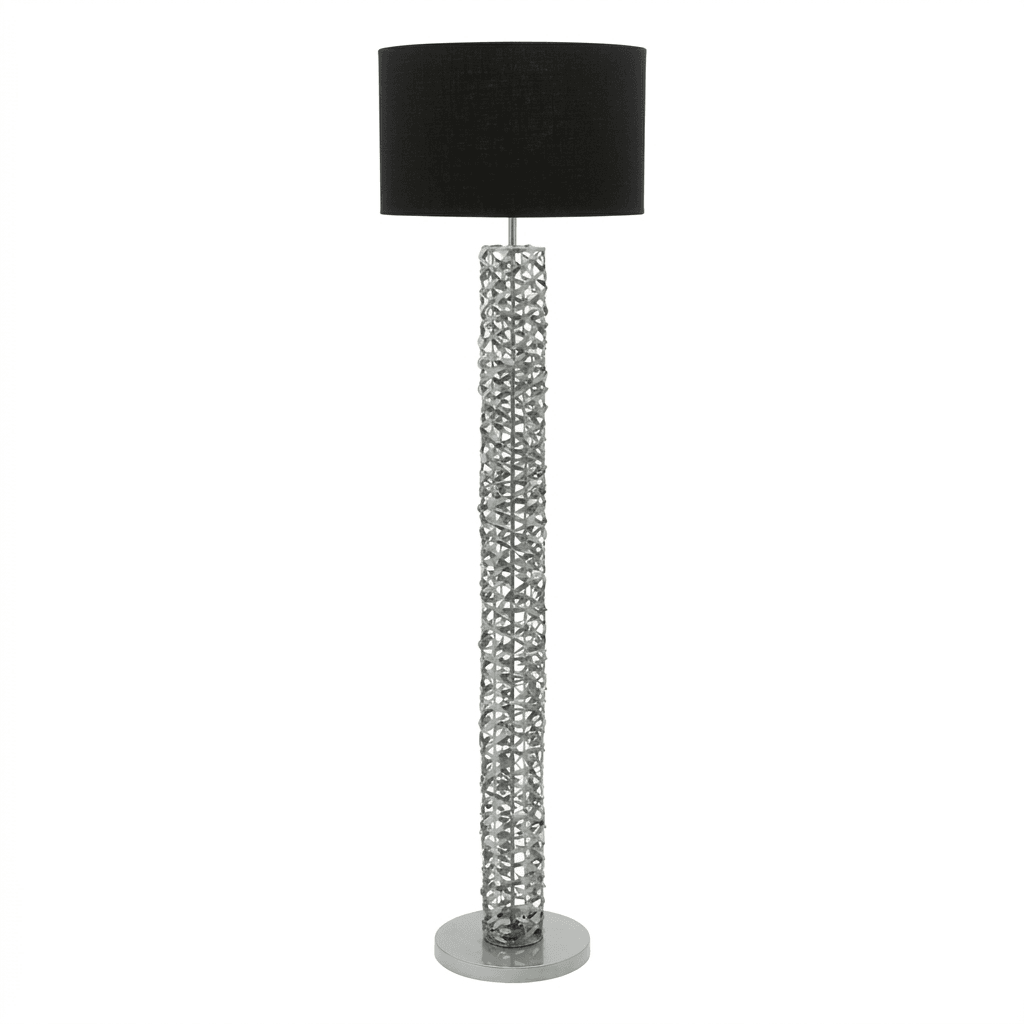 stevie floor lamp black