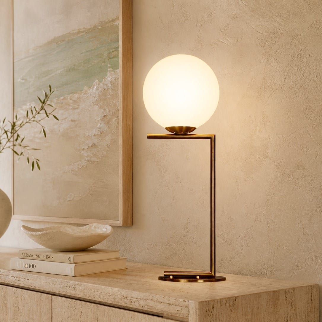 eris gold table lamp