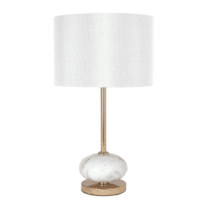 white table lamp