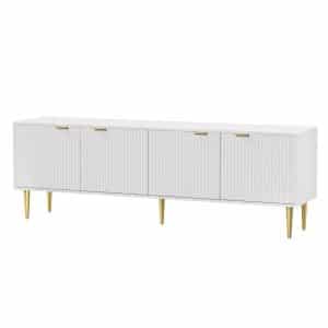 Elija Entertainment Unit White 180 cm