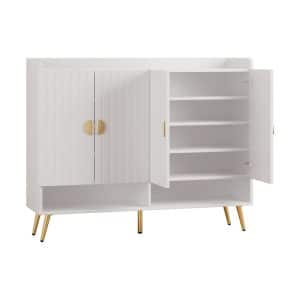 Sherazade White Shoe Storage Cabinet
