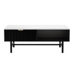 anouk coffee table black white