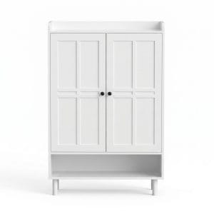 katharina white shoe storage