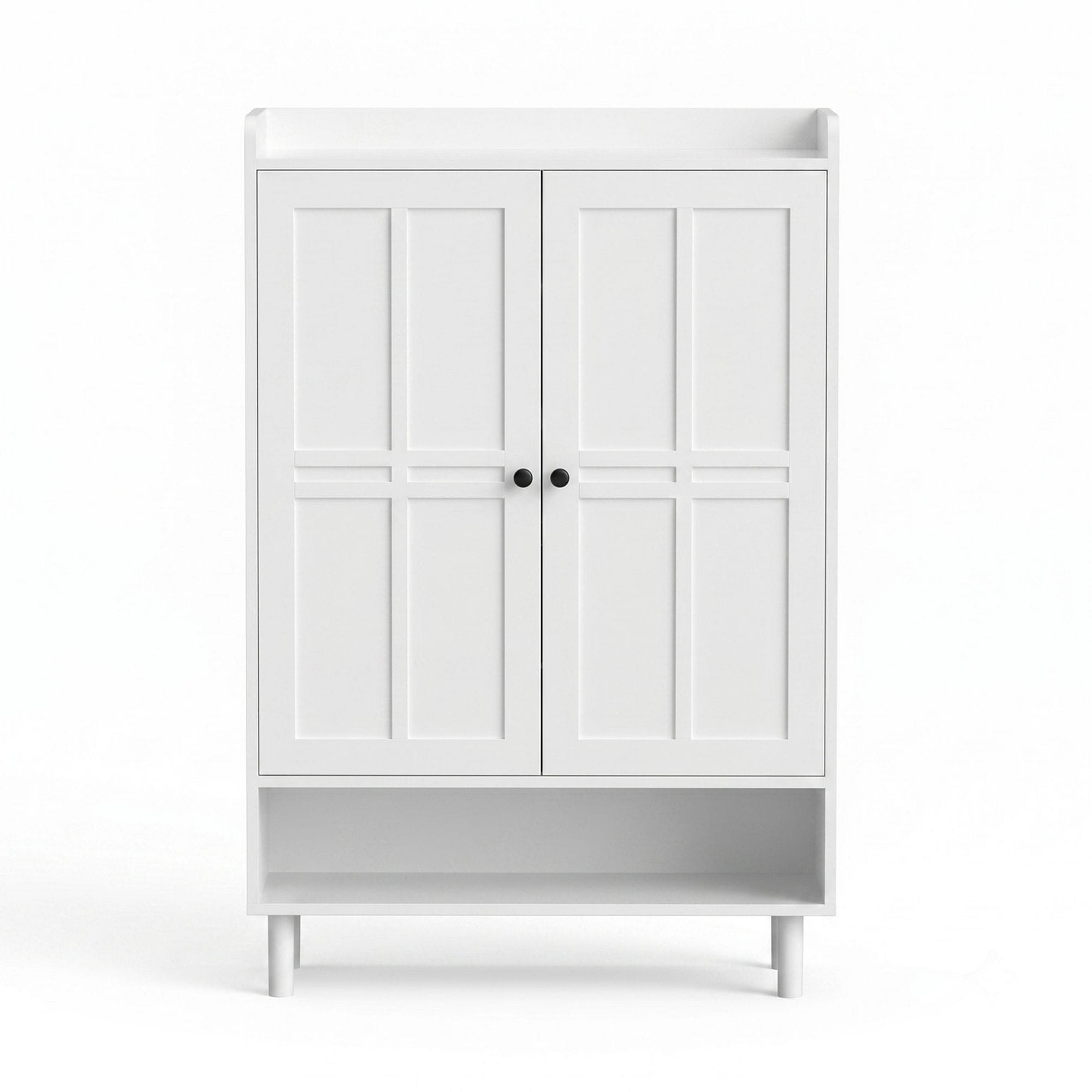 katharina white shoe storage
