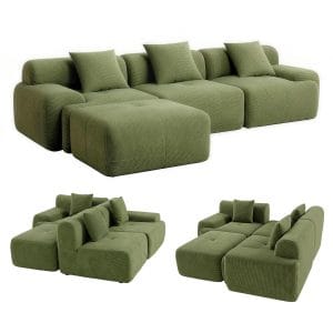 Patrizia Sofa Bed Sage Green