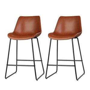 Phillippe Bar Stools Chairs Tan 2