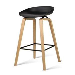 Loretta Bar Stool Black 2 Set