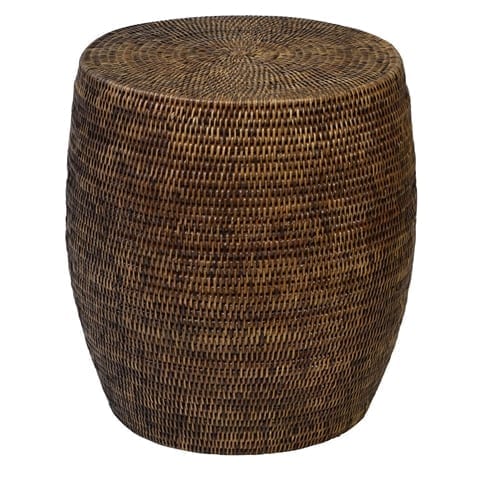 Plantation Drum Side Table Theo and Joe