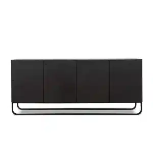 Elka Black Sideboard Buffet 180 cm