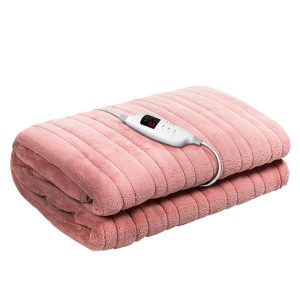 Electric Blanket Washable Pink