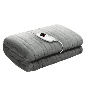 Electric Blanket Washable Grey