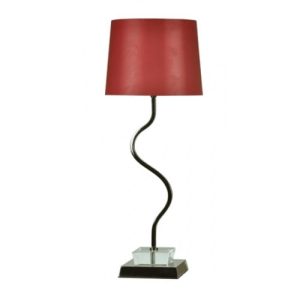 Faiz Magenta Table Lamp