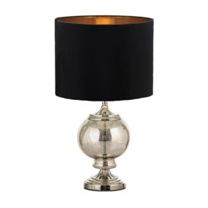 Oyster Mercury Black Table Lamp