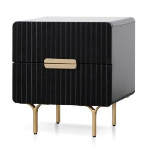 Felicia Bedside Table Black