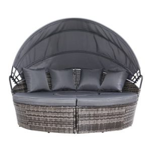 Freya Outdoor Day Lounge Grey