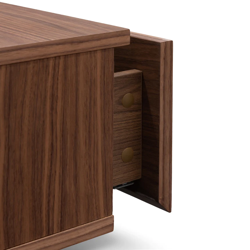 Raphael Extendable Entertainment TV Unit in Walnut - Image 3